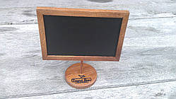 Крейдяна табличка настільна, двостороння (А5)