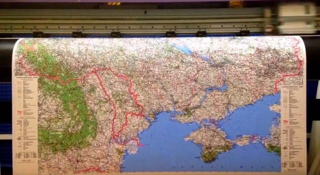 Друк карт друк мап географічна карта світу
