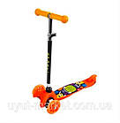 Дитячий триколісний самокат, BT-KS-0162 з малюнками, фото 4