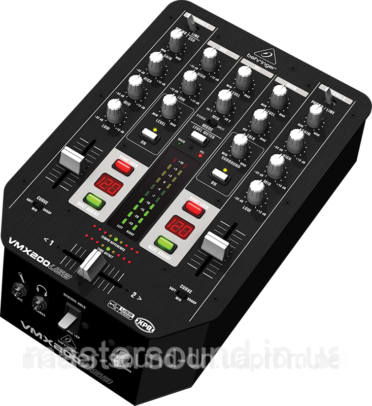 DJ мікшер Behringer VMX200USB