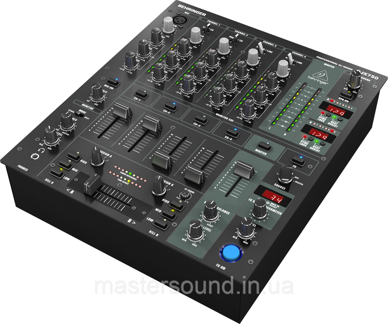 DJ мікшер Behringer DJX 750 PRO MIXER
