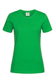 Футболка CLASSIC жіноча зелена