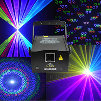 Анімаційний лазер U1000 RGB