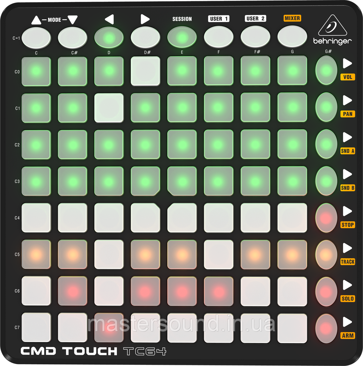 Dj контролер Behringer CMD Touch TC 64