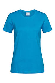 Футболка CLASSIC жіноча бірюзова