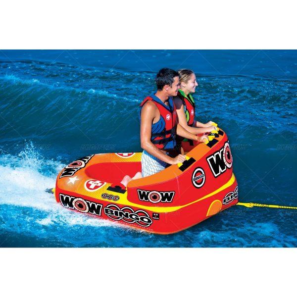 Надувна водна плюшка двомісна WOW BINGO 2, фото 1