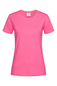 Футболка CLASSIC жіноча рожева