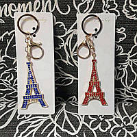 Брелок на ключі ейфелева вежа зі стразами