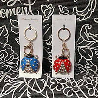 Брелок на ключі сонечко зі стразами