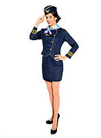 Женский карнавальный костюм стюардессы