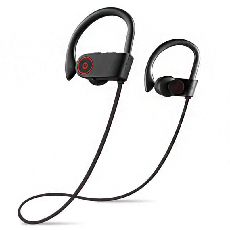 Бездротові Bluetooth навушники VOLRO FY-Q6 з технологією шумозаглушення та захистом IPX5 Black (vol-416)