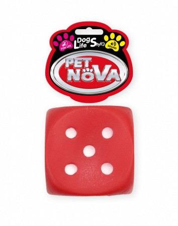 Іграшка для собак Гральна кістка Pet Nova 6 см