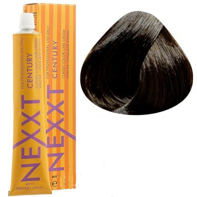 Крем-фарба для волосся Nexxt Professional 4.1 шатен попелястий, 100 мл.