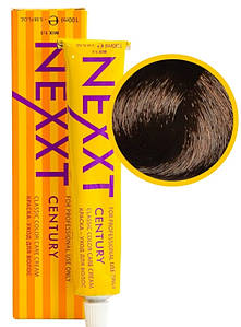 Крем-фарба для волосся Nexxt Professional 4.38 шатен золотистий махагон, 100 мл.