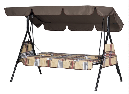 Садовая качеля-дтиван Дача Бязь коричневая