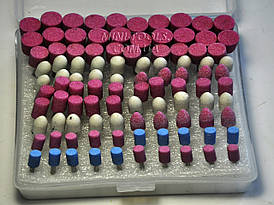 Набір кам'яних шарошок 100шт.