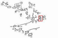 Скоба замка Mercedes 207-410D R 601 720 01 31 Mercedes-Benz