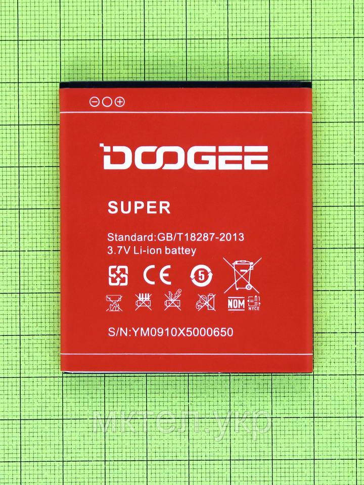 Акумулятор Doogee X5 2400mAh (реально 800-1000mah)