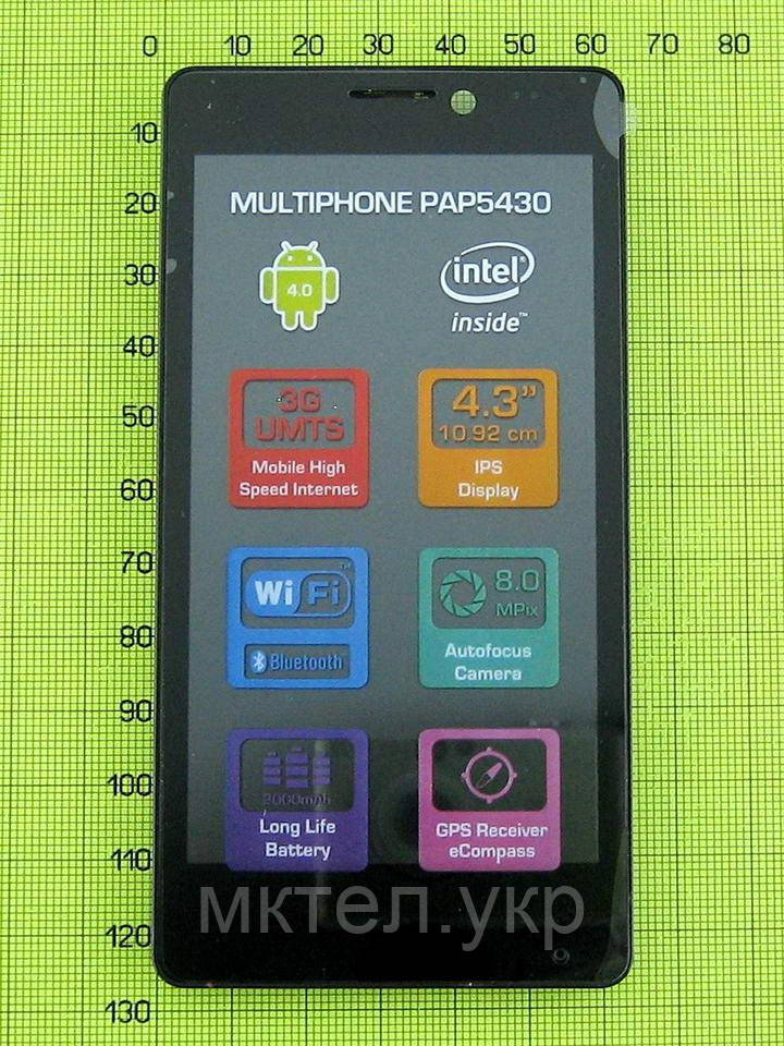 Дисплей Prestigio MultiPhone 5430 в зборі, чорний used