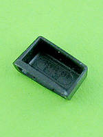 Прокладка ущільнювальна роз'єми USB Nokia 603, чорний Оригінал #9905870