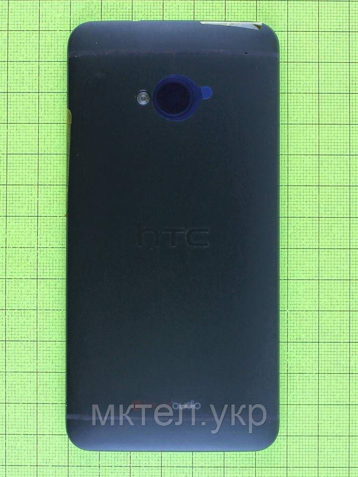 Задня кришка HTC One M7 801e в зборі, чорний Original PRC