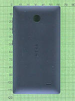 Задняя крышка Nokia X Dual SIM, черный Оригинал #8003222