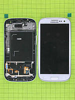 Дисплей Samsung Galaxy S3 i9300 в сборе, белый