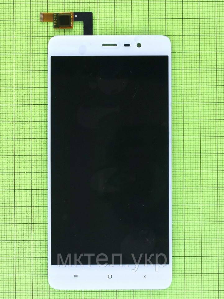 Дисплей Xiaomi Redmi Note 3 Pro Special Edition з сенсором, білий self-welded
