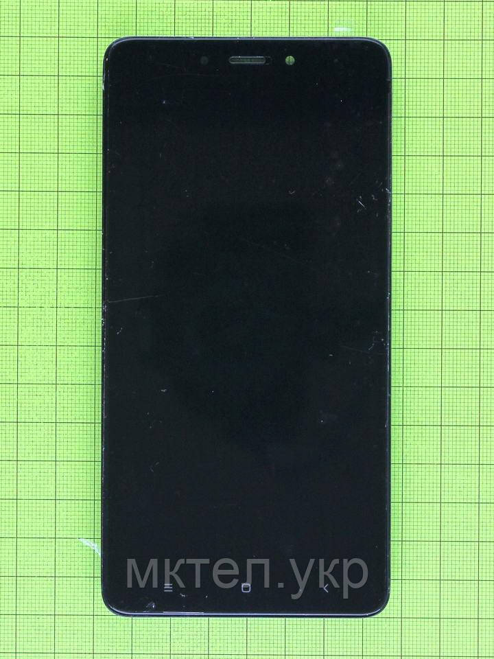 Дисплей Xiaomi Redmi Note 4 з сенсором(MTK-версія), панеллю, чорний Original PRC
