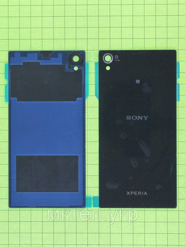 Задня кришка Sony Xperia Z1 C6902 з скотчем, чорний