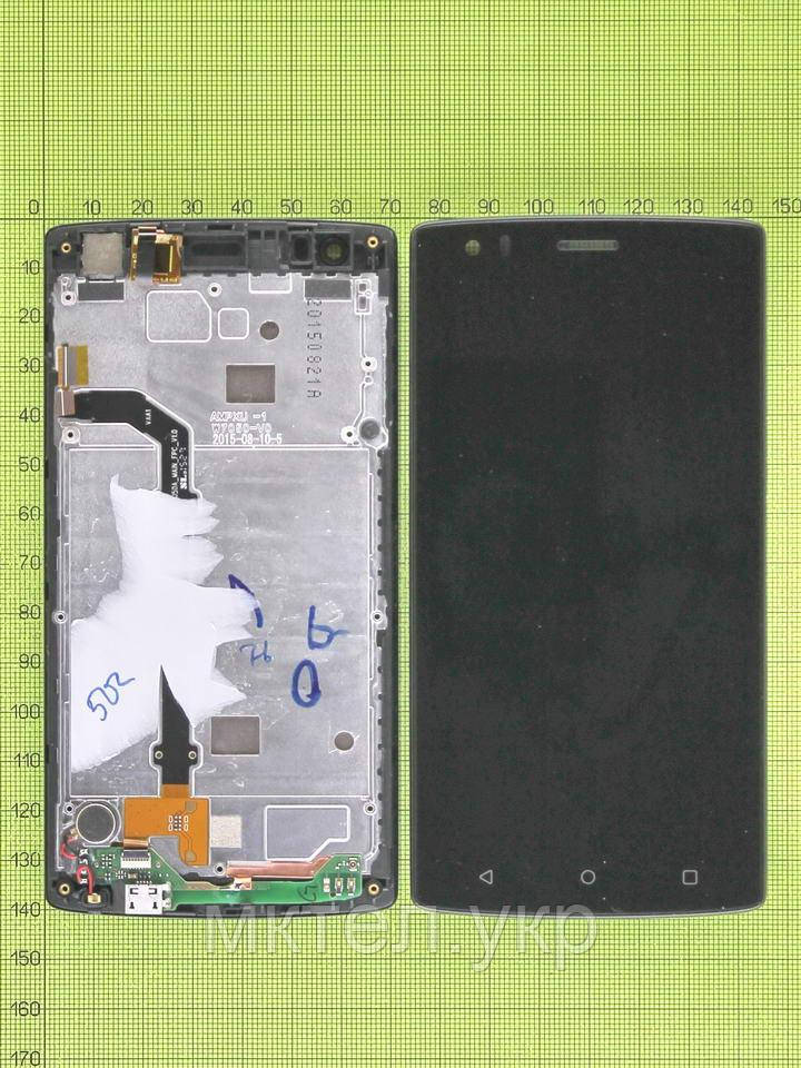 Дисплей FLY FS502 Cirrus 1 з сенсором, панеллю, чорний used