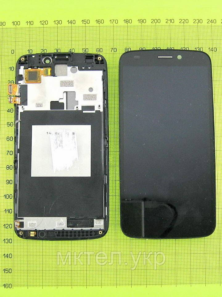 Дисплей FLY IQ4410i Phoenix 2 з сенсором, панеллю, чорний used