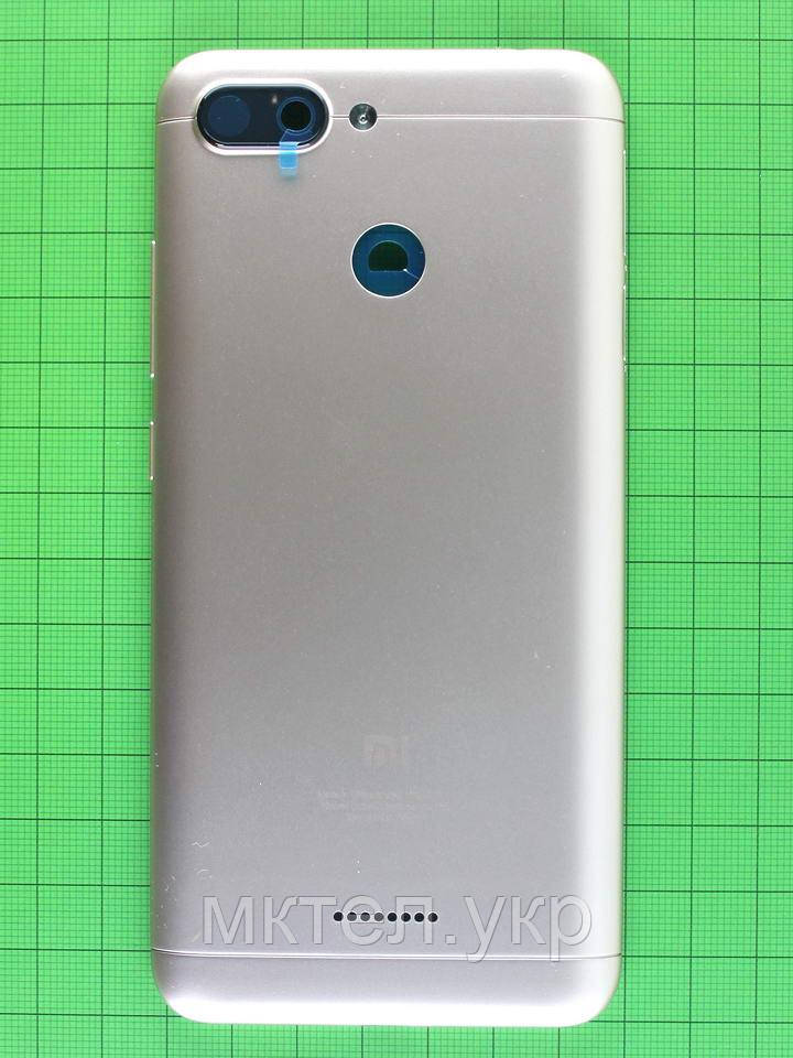 Задня кришка Xiaomi Redmi 6, золотистий Оригінал #552228800021