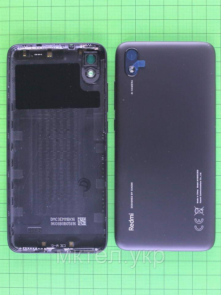 Задня кришка верхньої частини Xiaomi Redmi 7A, чорна Оригінал #552822200021