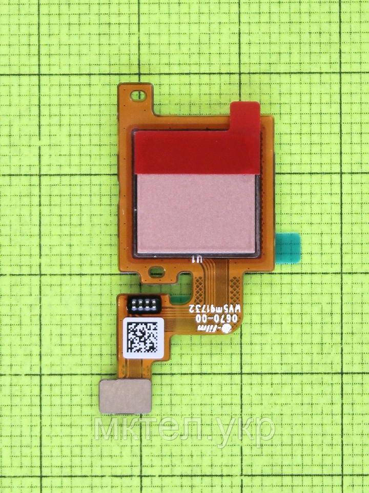 Шлейф сканера відбитків пальця Xiaomi Mi A1, рожевий Оригінал #483020011076