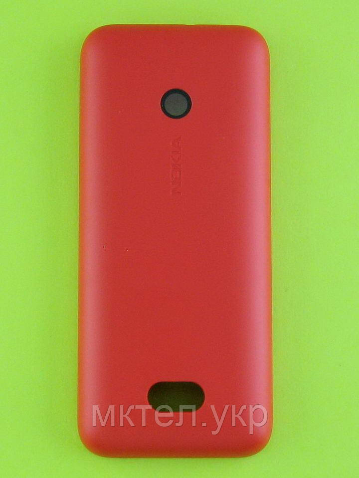 Кришка батареї Nokia 208 Dual SIM, червоний Оригінал #02504L7