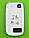 Кришка батареї Nokia Asha 201,блакитний Оригінал #0259451, фото 3