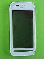 Сенсор Nokia 603 з панеллю, білий Оригінал #0089W25