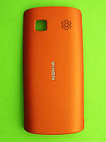 Крышка батареи Nokia Asha 500 Dual SIM, оранжевый Оригинал #0258972