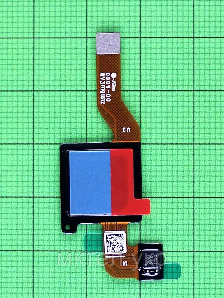 Шлейф сканера відбитків пальця Xiaomi Redmi Note 5, синій Оригінал #492112013080