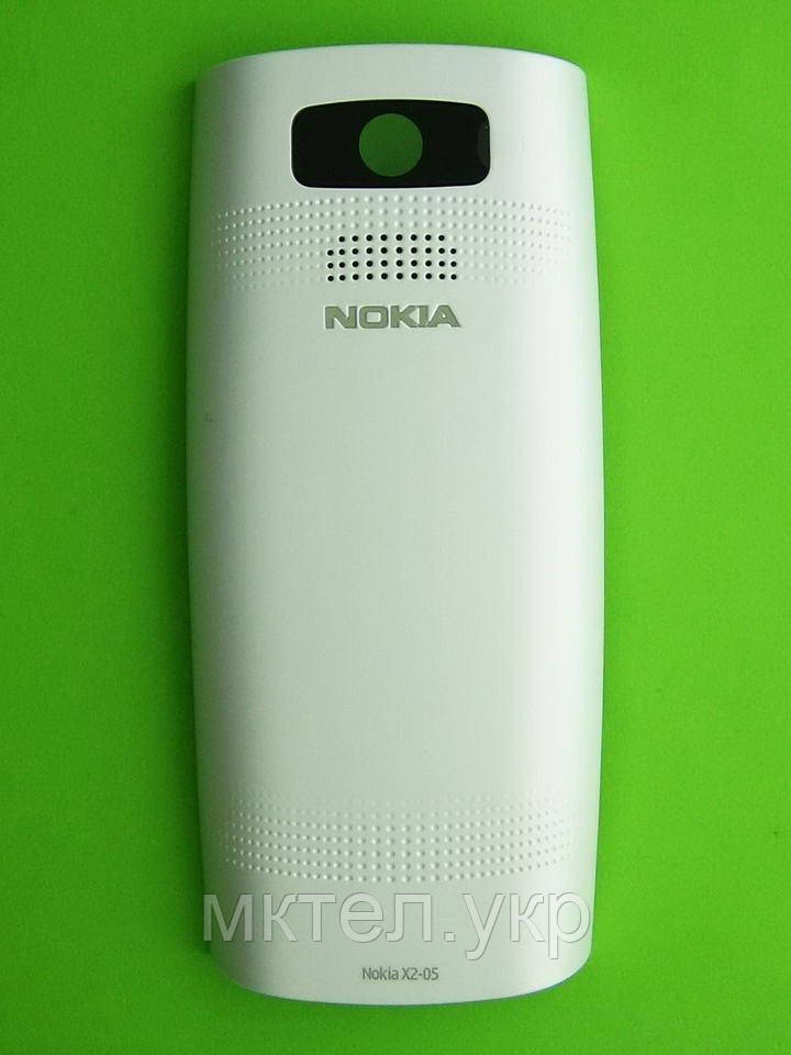 Кришка батареї Nokia X2-05, білий Оригінал #0259019
