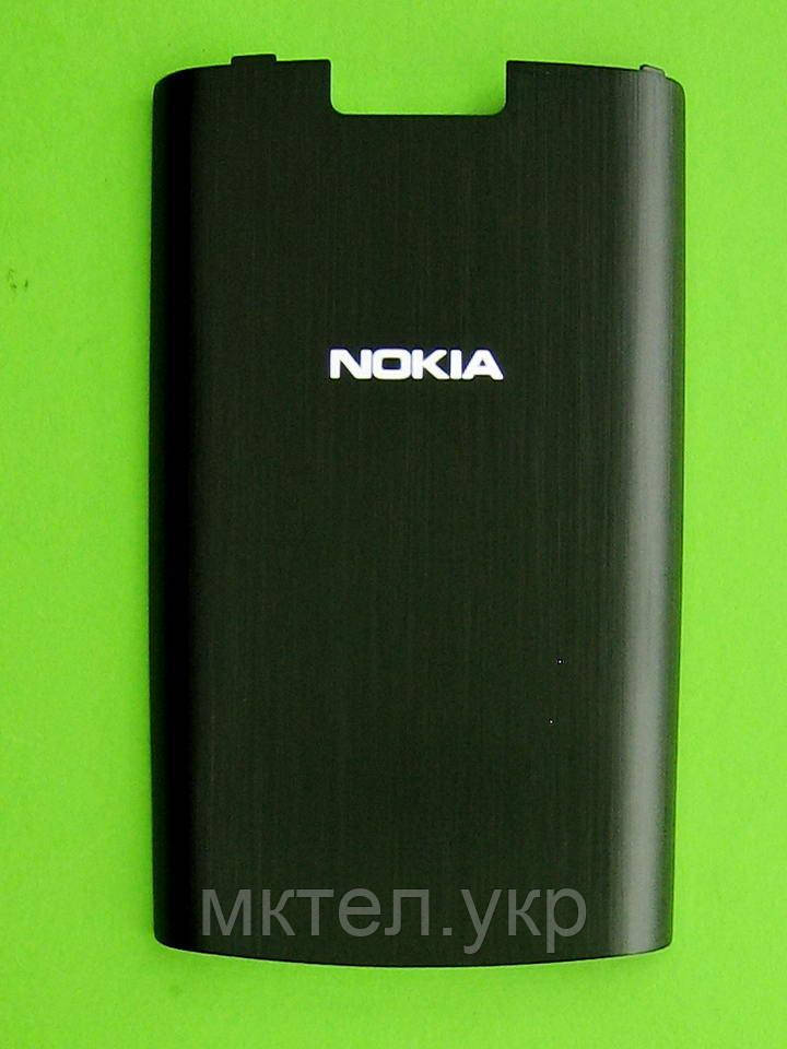 Кришка батареї Nokia X3-02, чорний Оригінал #9501759