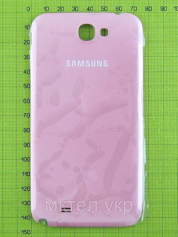 Кришка батареї Samsung Galaxy Note 2 N7100 з антеною, рожевий Original PRC