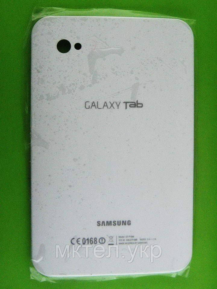 Кришка батареї Samsung Galaxy Tab P1000, білий Original PRC