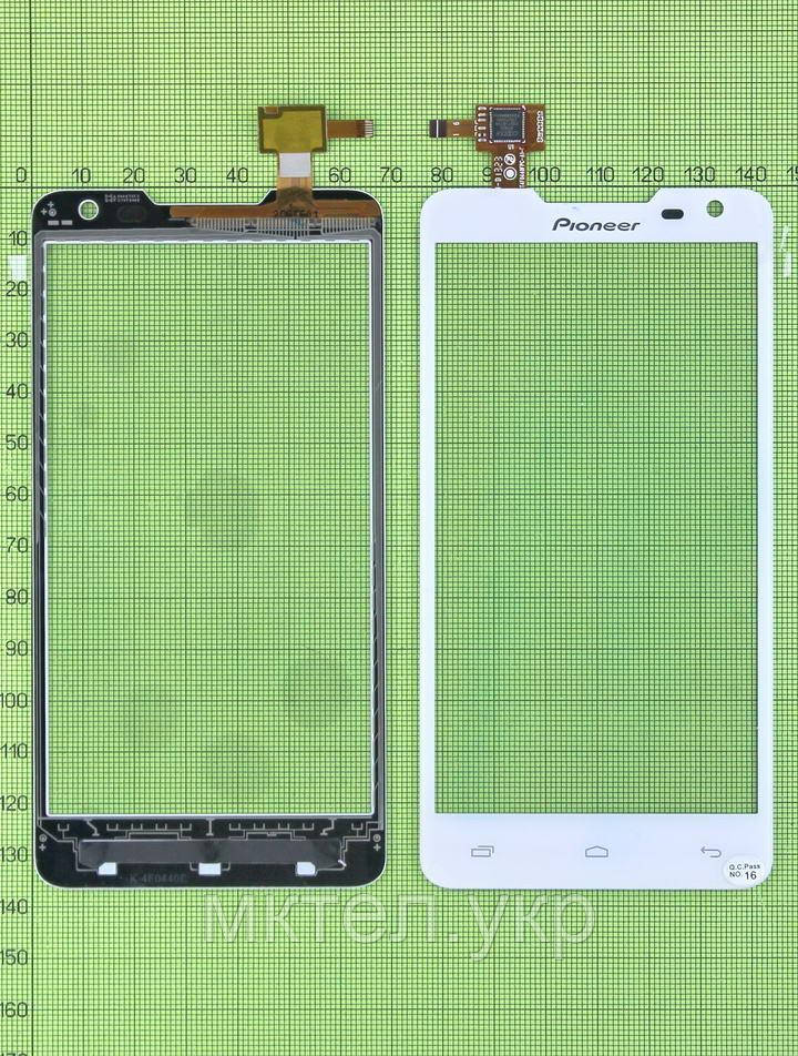 Сенсор Prestigio MultiPhone 5044 DUO, білий Original PRC