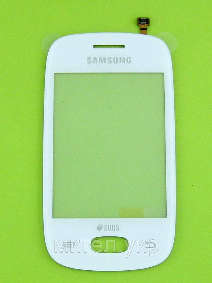 Сенсор Samsung Galaxy Pocket Neo S5312, білий Оригінал #GH59-13116A