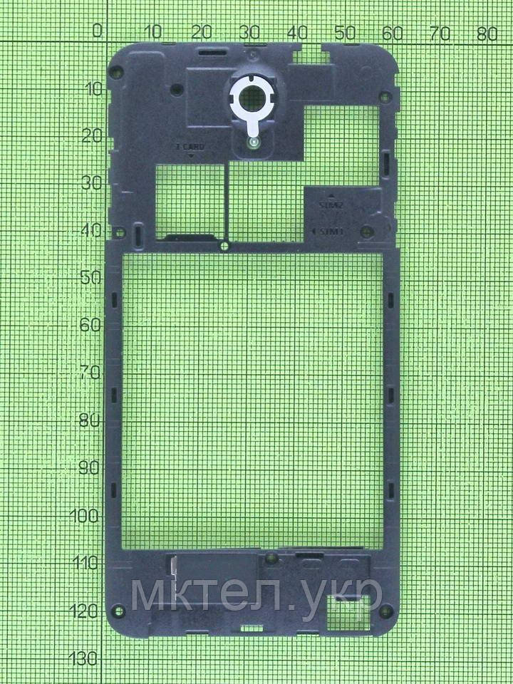 Задня панель FLY IQ4415 Quad Era Style 3, чорний Оригінал #5846009918