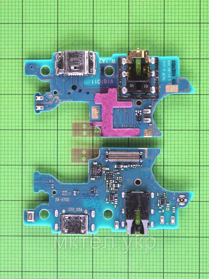 Плата роз'єма USB Samsung Galaxy A7 2018 A750F Original PRC