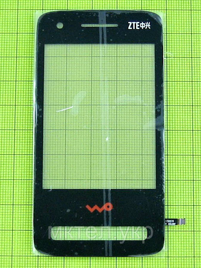 Сенсор ZTE F950, for India, чорний Original PRC