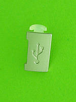 Заглушка роз'єму USB Nokia X3-00, сріблястий Оригінал #9444678